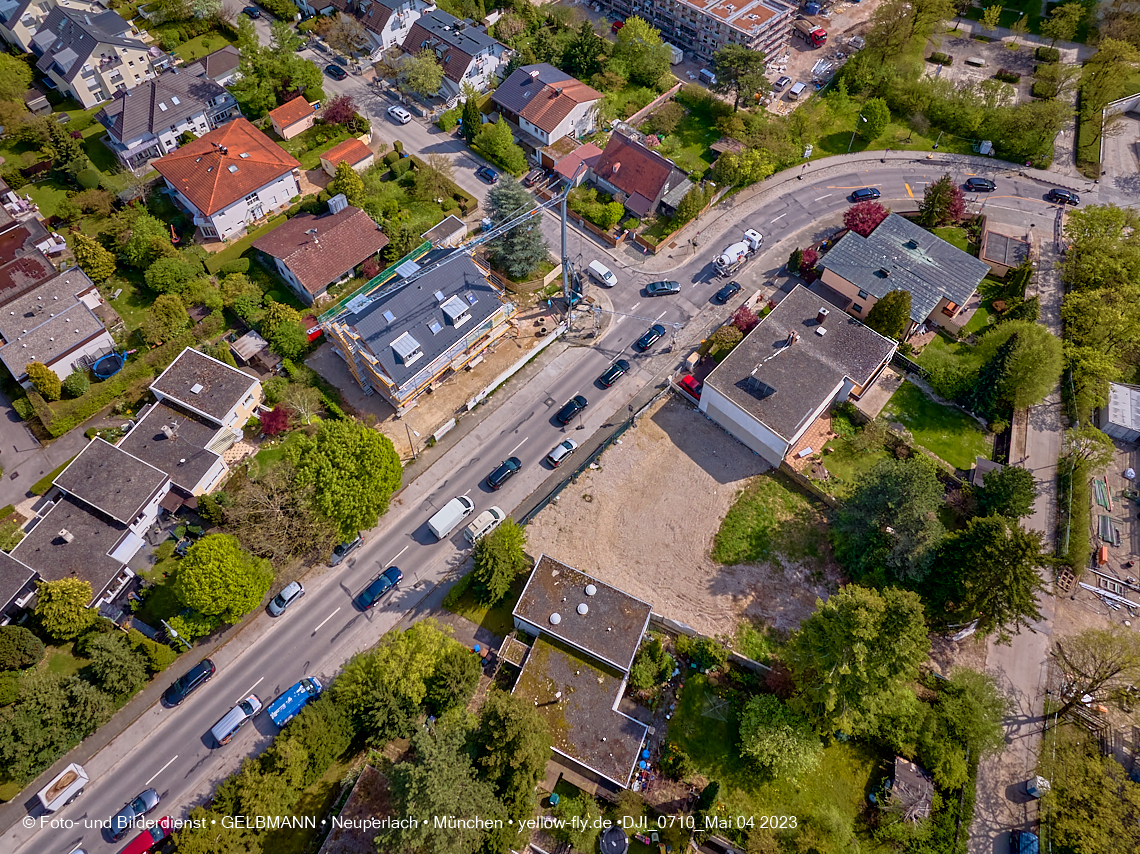 04.05.2023 - Luftbilder vom Haus für Kinder in Neuperlach
